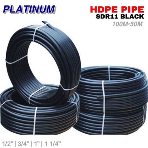 hdpe pipe price per roll philippines|SDR11 SDR13.6 High Density Polyethylene HDPE Piping System .